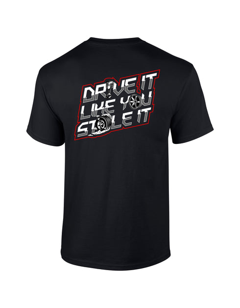 JDM T-Shirt Japanese Modified Automotive Street Drift Drag Race Car Drive Stole It 03